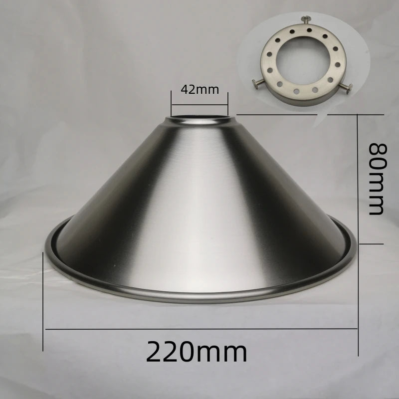 Metal Cone Lamp Shades