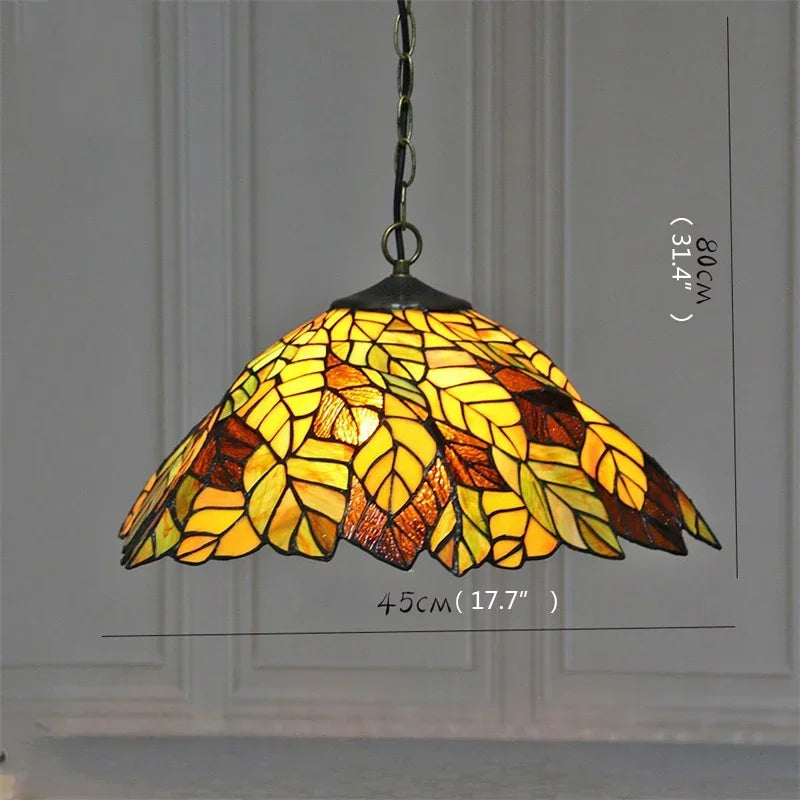 DORIAN Tiffany Glass Pendant Lamp