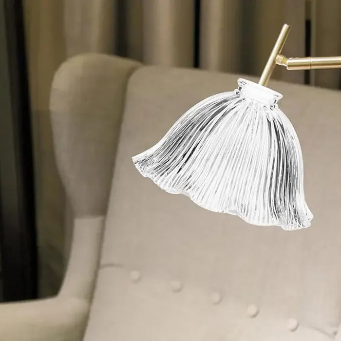 Screw Fixed Clear Green Lamp Shade