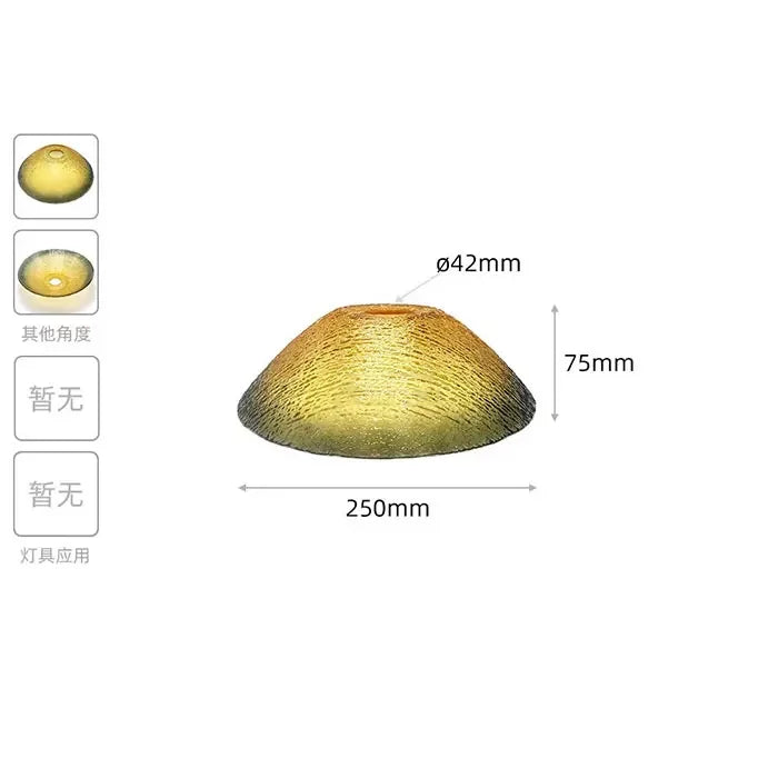 Industrial Art Decor Stained Glass Lamp Shade Replacement