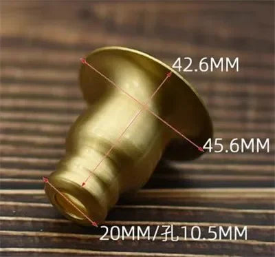 Bedhead bedroom antique copper desk lamp bottle cap