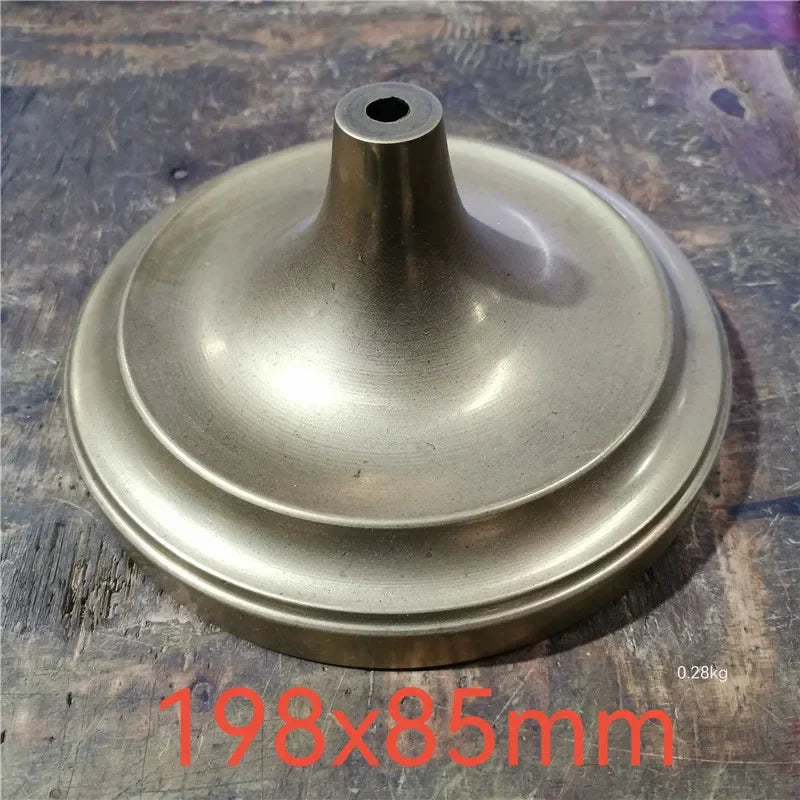 Big sizes of Brass desk lamp lampshade claw unpolished ceramic vase lid copper cover customizble DIY copper Lighting accessories