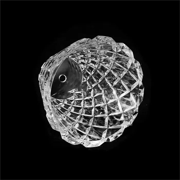 Clear .39 inches small opening Acrylic Lamp Shade Replacement