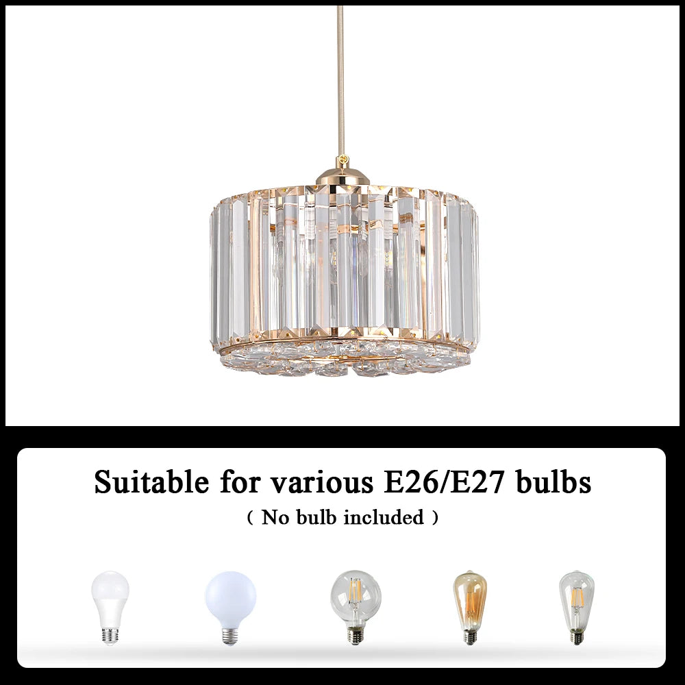Glass Led Pendant Light Modern Ceiling Lamp Adjustable Living Dining Room Nordic Aisle Decor Balcony Corridor Hanging Fixture - Adrianas Specialty Lamp Shades