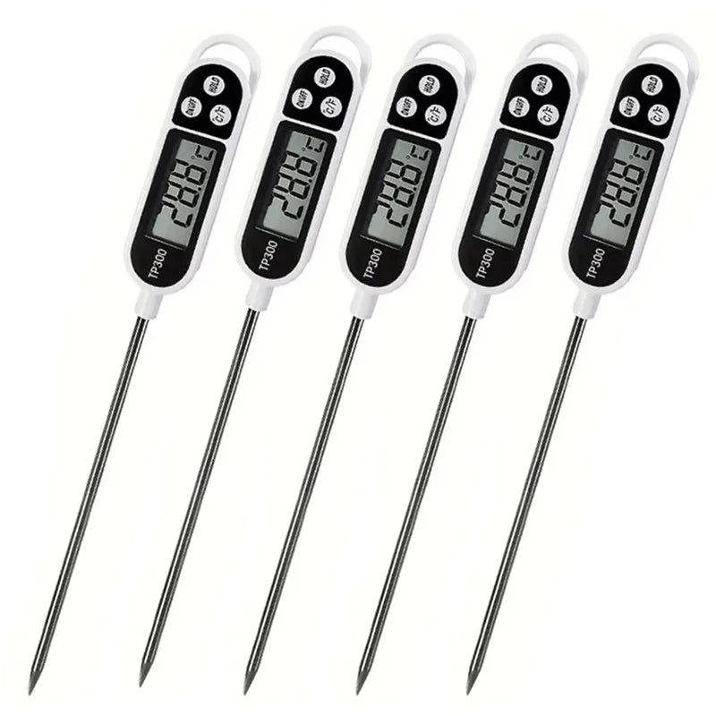 1-10P Digital Kitchen Food Thermometer TP300 Water Oil Thermometer for Meat Cooking Food Probe BBQ Electronic Oven Kitchen Tools - Adrianas Specialty Lamp Shades