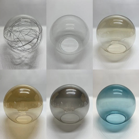 Clear White Grey Color Fading Replacement Glass Shade for Magic Bean  Pendant - Adrianas Specialty Lamp Shades