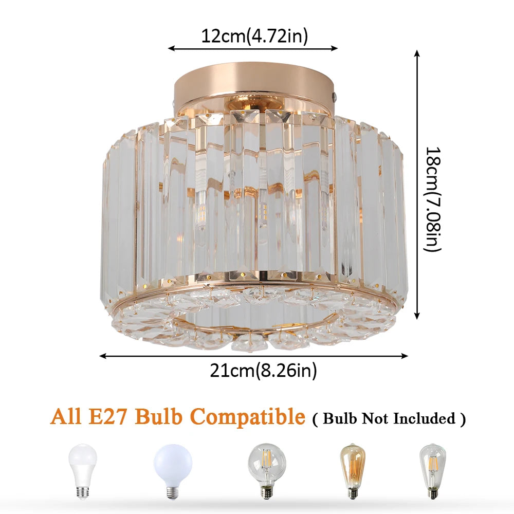 Glass Led Pendant Light Modern Ceiling Lamp Adjustable Living Dining Room Nordic Aisle Decor Balcony Corridor Hanging Fixture - Adrianas Specialty Lamp Shades