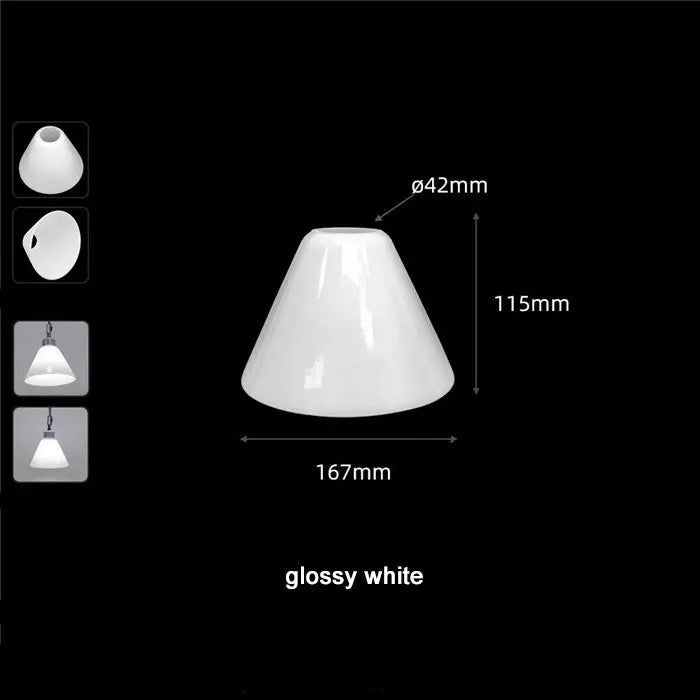 Green 16 inch Opening Bell Shape Glass Shade Replacement for E26 E27 - Adrianas Specialty Lamp Shades