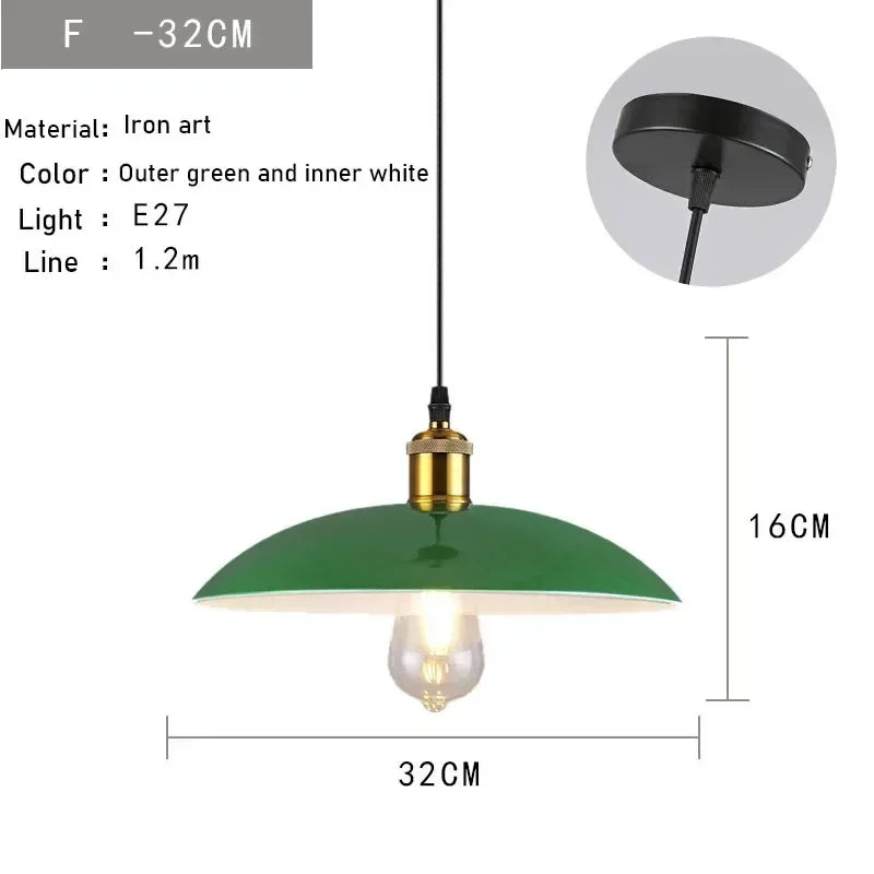 American Loft Retro Led Chandelier Industrial Led