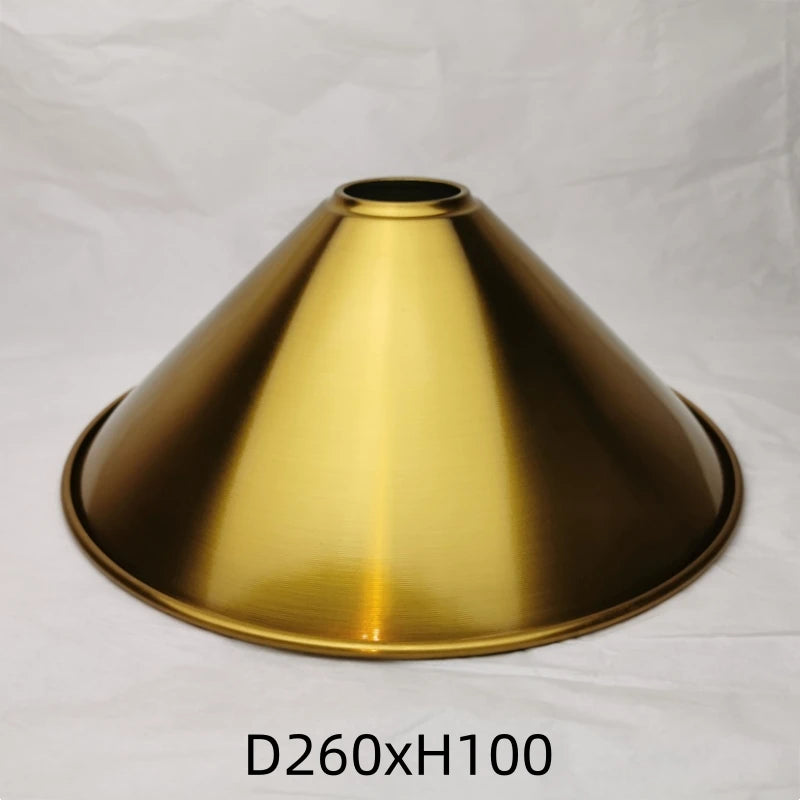 Metal Cone Lamp Shades
