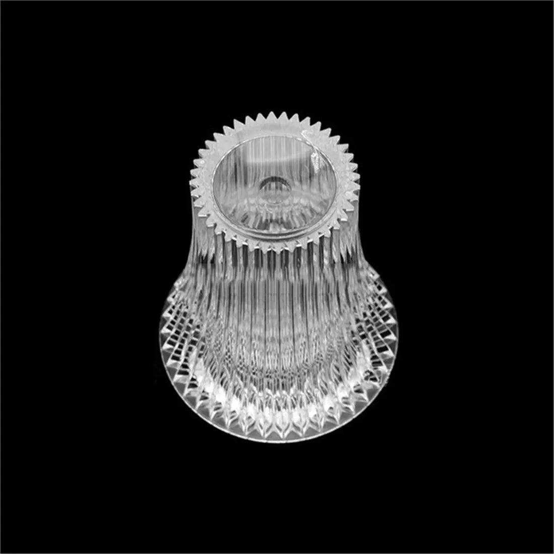 Clear .39 inches small opening Acrylic Lamp Shade Replacement