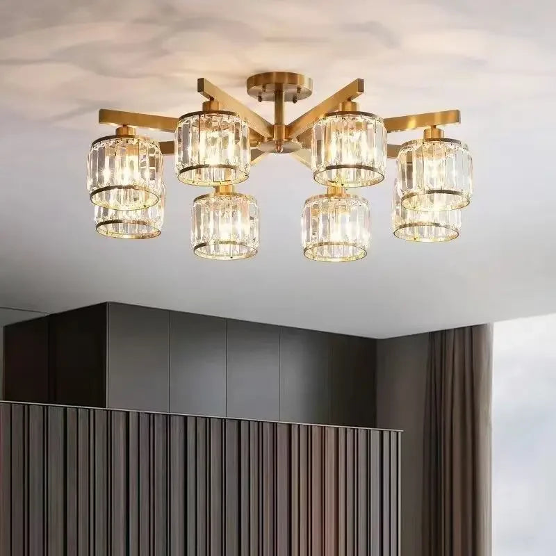 Chandelier Lampshade Crystal Restaurant Lampshade