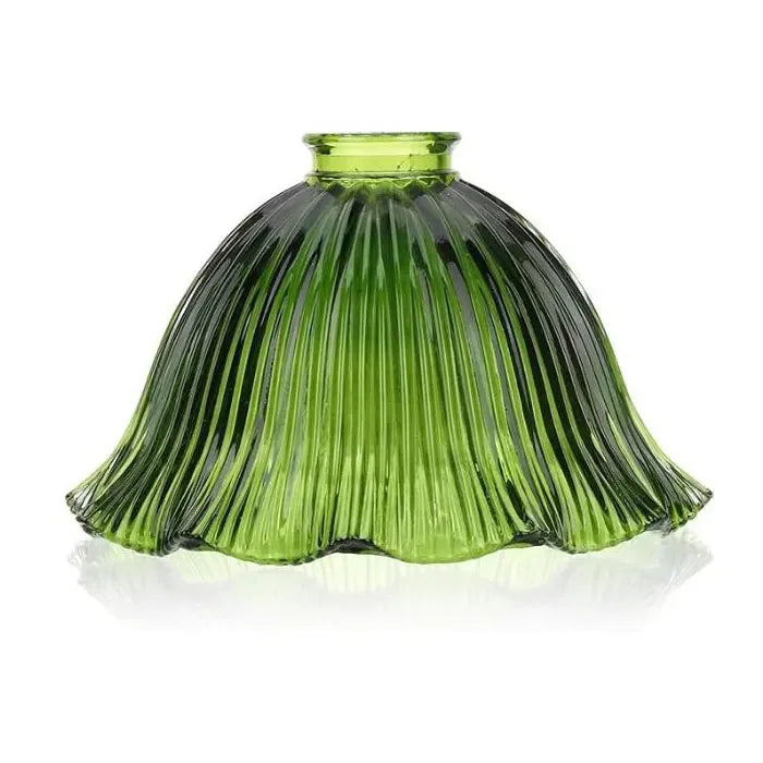 Screw Fixed Clear Green Lamp Shade