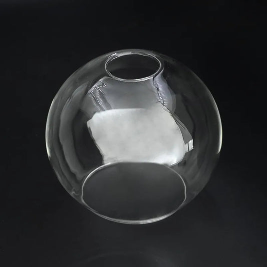 D13cm D15cm D18CM D20cm D25cm Hand Blown Clear Glass Globe Lamp Shade Replacement with 2 Ends Opening  Glass Cover Ball Lampshad - Adrianas Specialty Lamp Shades