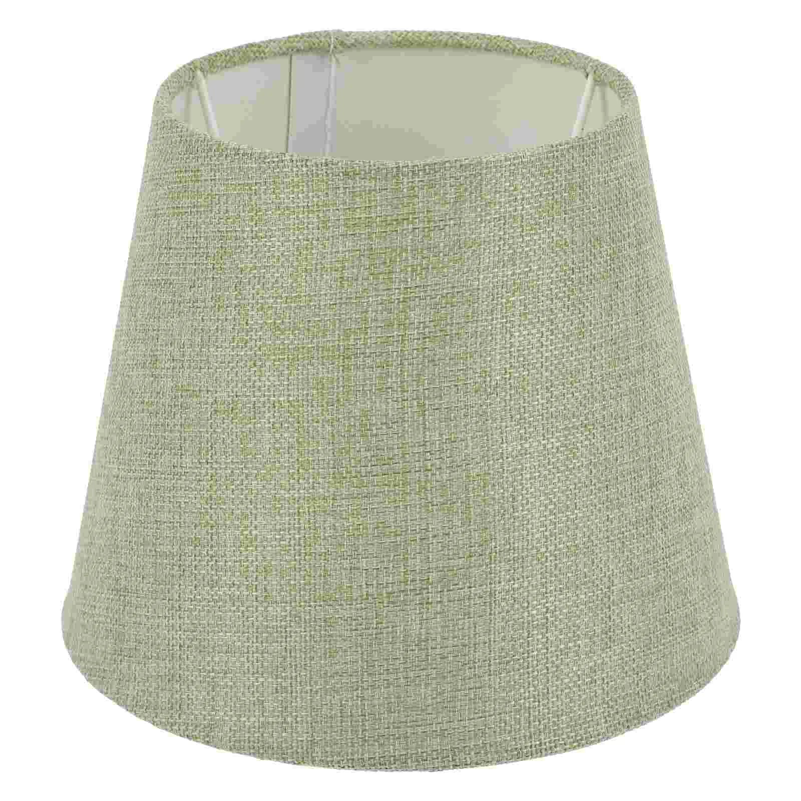 Clip Lamp Shade Bell Lamp Shades Table Lamps Mini Lamp Shade Fabric Lamp Shade Small Lamp Shades Clip Bulb E14 Socket Green - Adrianas Specialty Lamp Shades