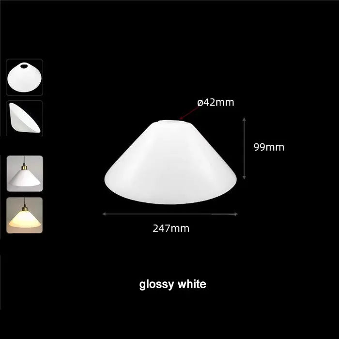Green 16 inch Opening Bell Shape Glass Shade Replacement for E26 E27 - Adrianas Specialty Lamp Shades