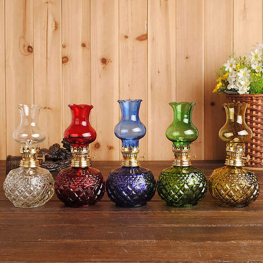 Oil Lamp Large Capacity Oil Lamp for Home Decorations Shops Outdoor - Adrianas Specialty Lamp Shades