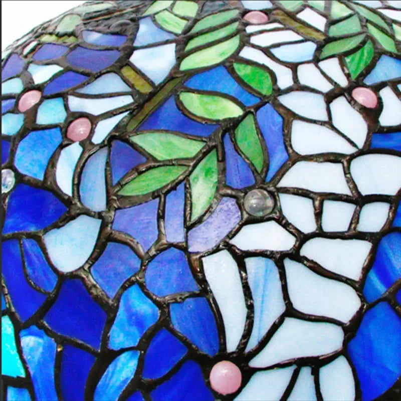 Colorful Glass Tiffany Glass Chandelier