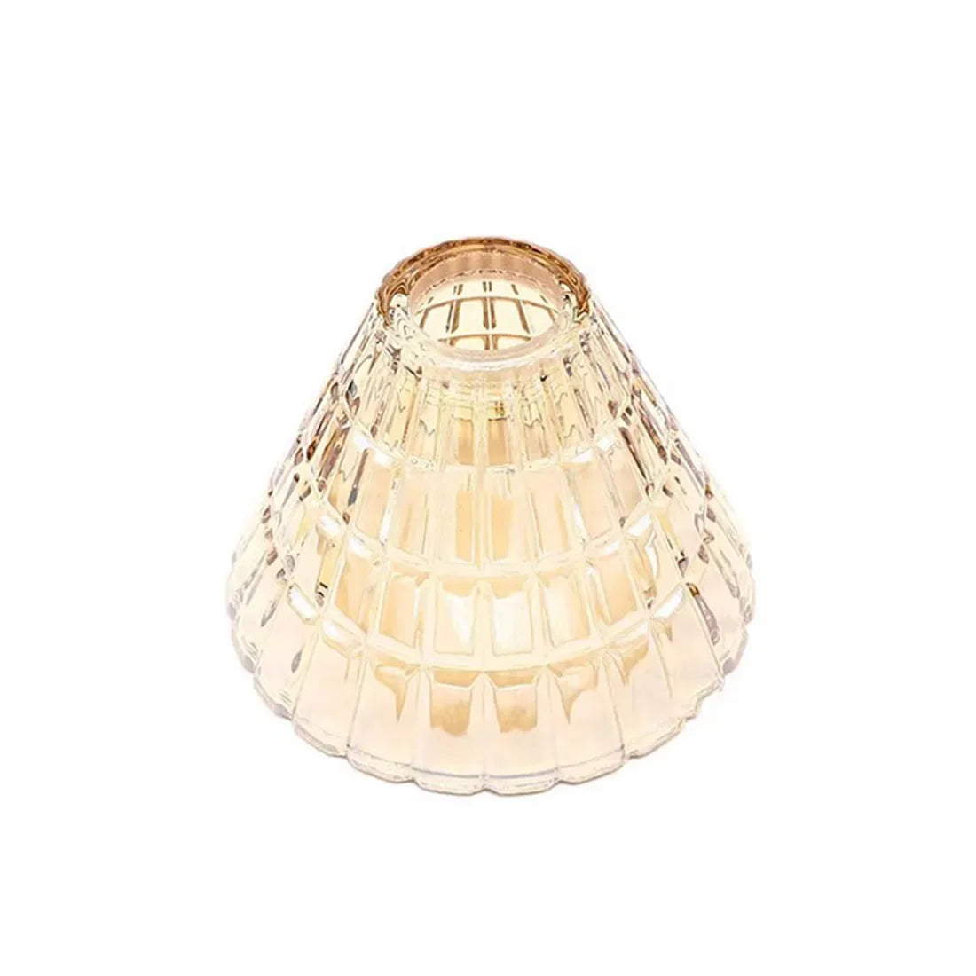 Clear Frost 1.18 Inch Opening E14 Glass Lamp Shades Replacement