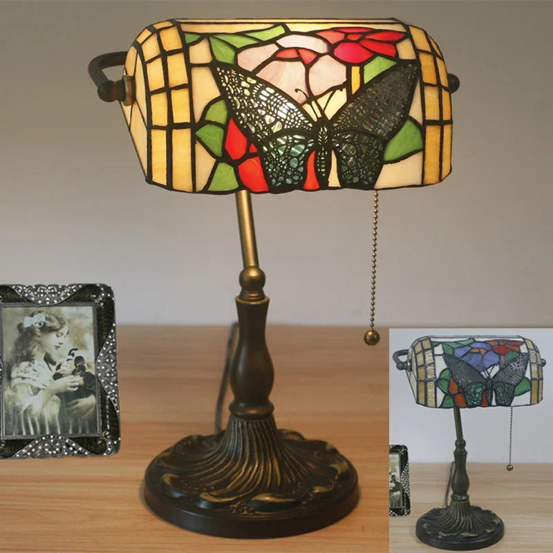 Rose Table Lamp Bedroom Bedside Desk Lamp