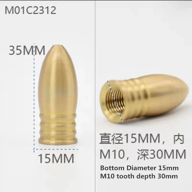 All copper desk lamp connector Brass Screw cover