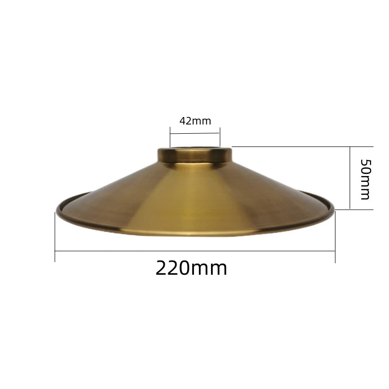 Metal Cone Lamp Shades