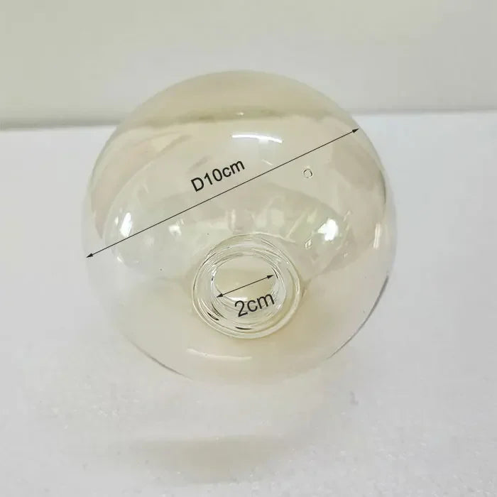 D12cm D15cm G9 Glass Shade Replacement for Screw Thread Socket