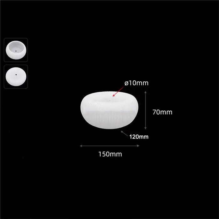 Clear .39 inches small opening Acrylic Lamp Shade Replacement