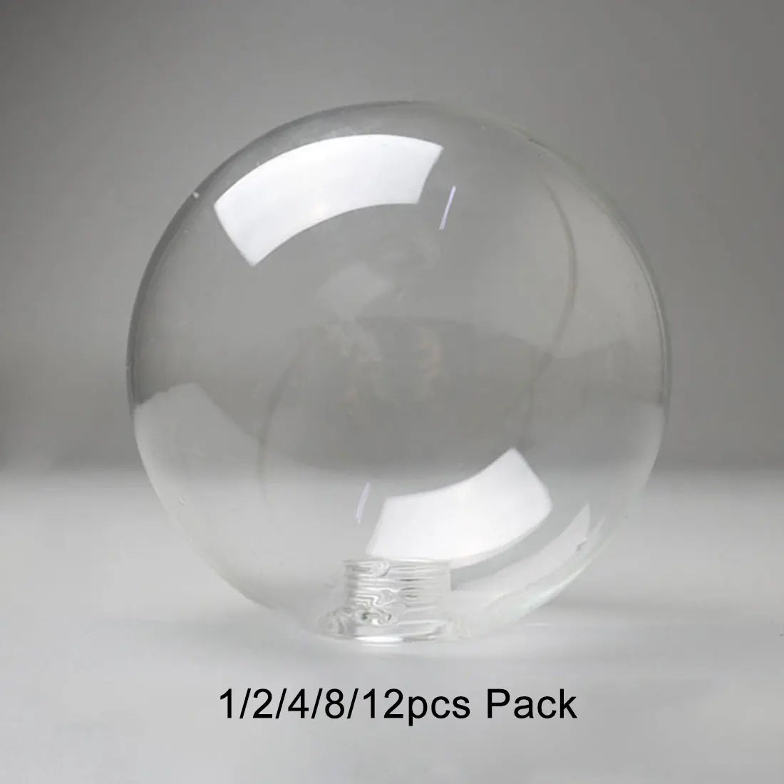 100mm 150mm Sphere G9 Round Ball Lamp Cover Clear Glass Globe Lampshade Replacement for Lighting Fixture Wall Sconces Chandelier - Adrianas Specialty Lamp Shades