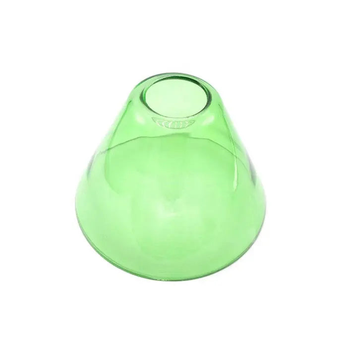 Green 16 inch Opening Bell Shape Glass Shade Replacement for E26 E27 - Adrianas Specialty Lamp Shades