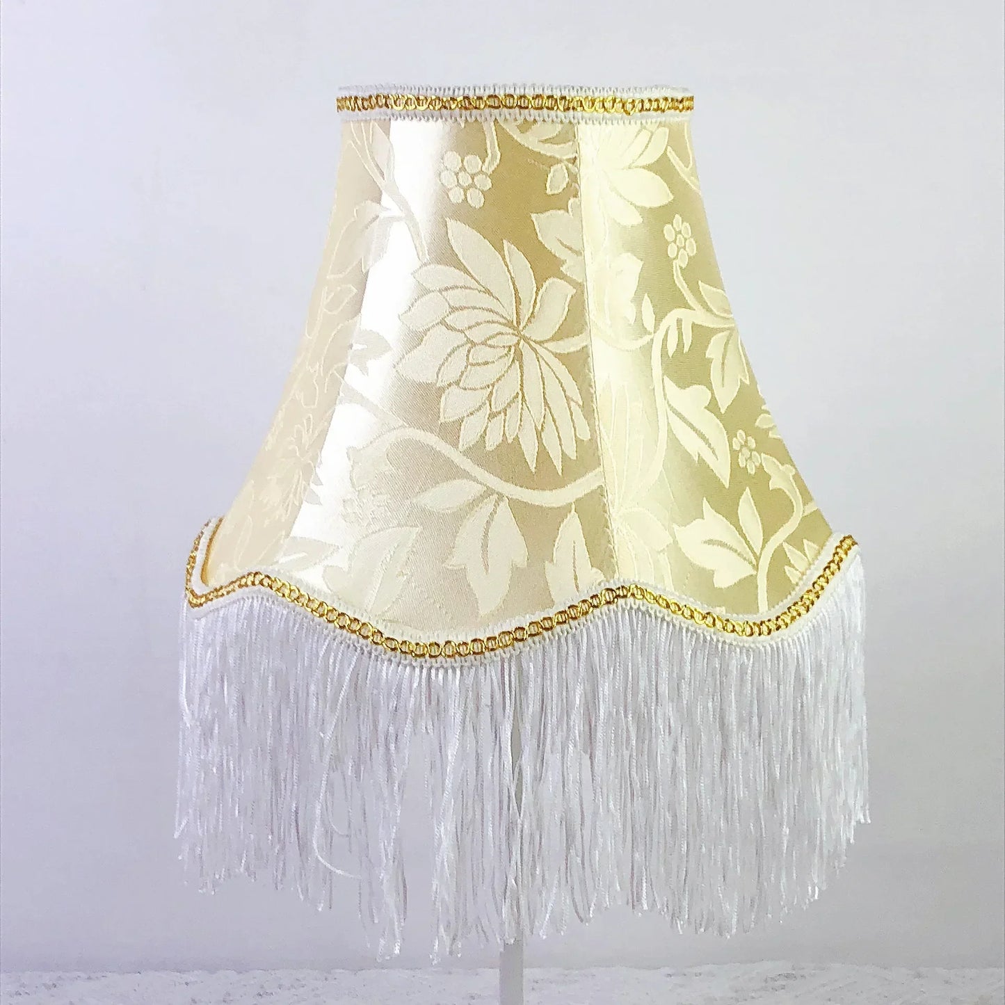 Flower Tassel Lampshade Creative Bedside Woven Lampcovers for Table Lamp European Style Handmade Lighting Accessories - Adrianas Specialty Lamp Shades