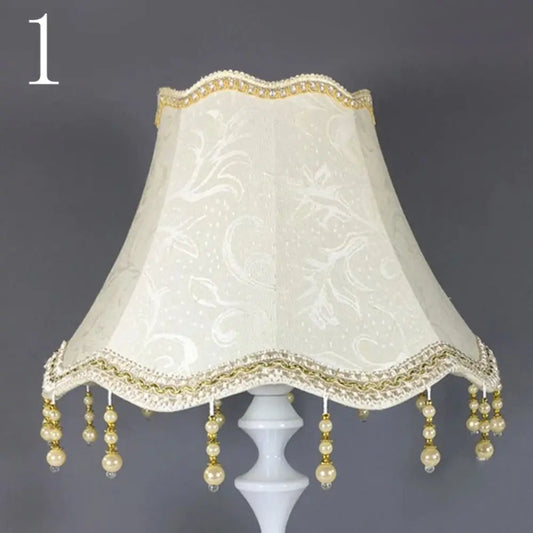Table Bedroom Decoration E27 Table Lamp Shade 25CM European Style Wall Lamp Cover Retro Shading Floor Lamp Dust Cover Wall Lamp - Adrianas Specialty Lamp Shades