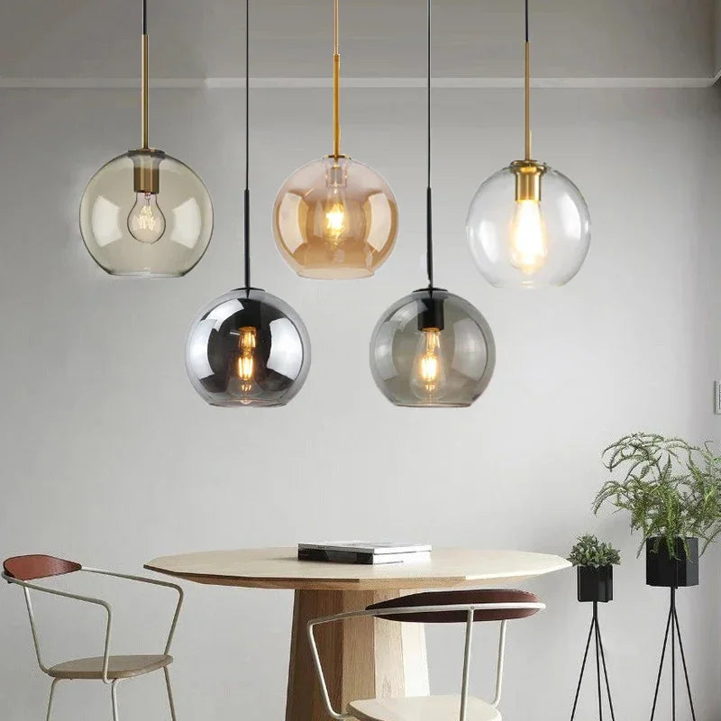 Nordic Glass Pendant Light glass