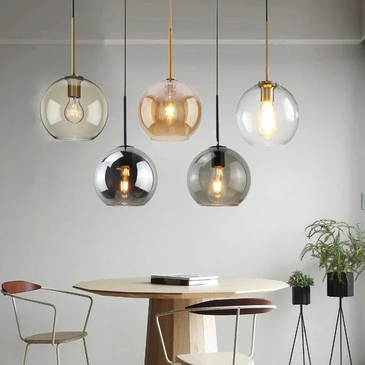 Nordic Glass Pendant Light glass