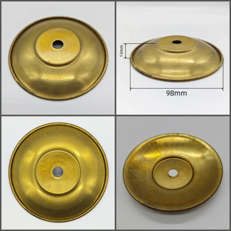 Brass material lampshade cover