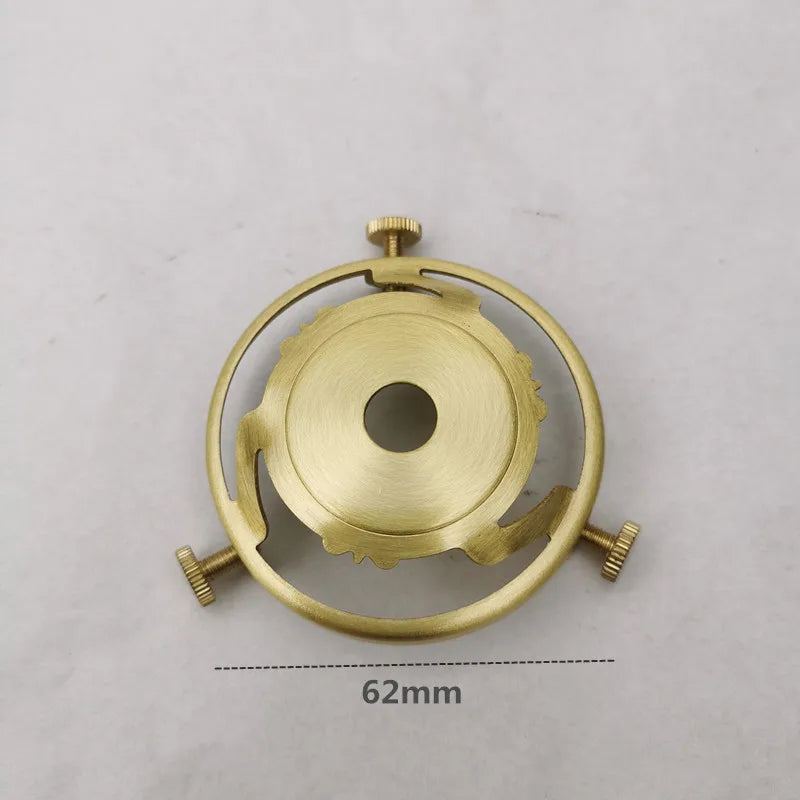 100% Brass Three Holes Ring E27 E14 Screw Lampshade Fixed Ring Holder Shade and Socket Connecter Fixed Copper Lamp Accessories