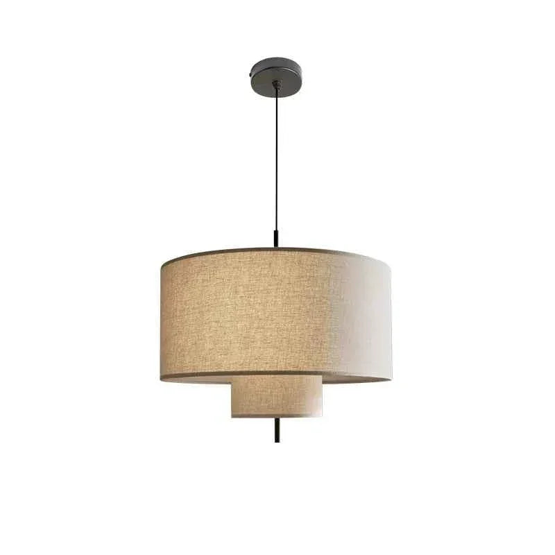Nordic Minimalist Wabi Sabi Fabric Chandelier