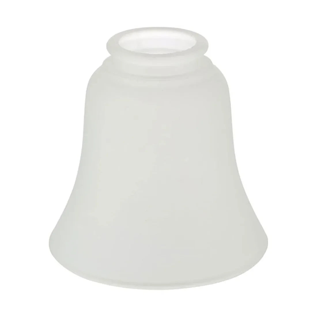 Screw Fixed Frosted Glass Shades Bell Shaped Glass Shade Covers Ceiling Fan Lamp Replacements for Chandelier Wall Sconces