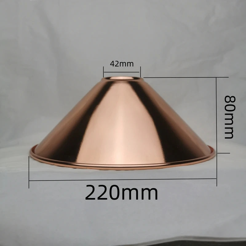 Metal Cone Lamp Shades