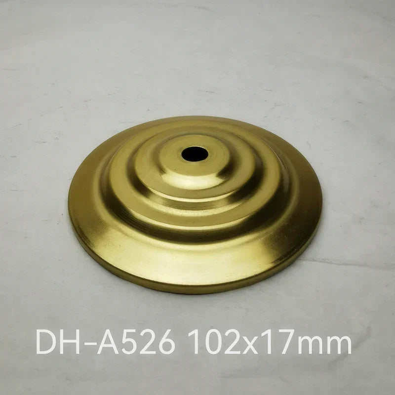 Brass material lampshade cover