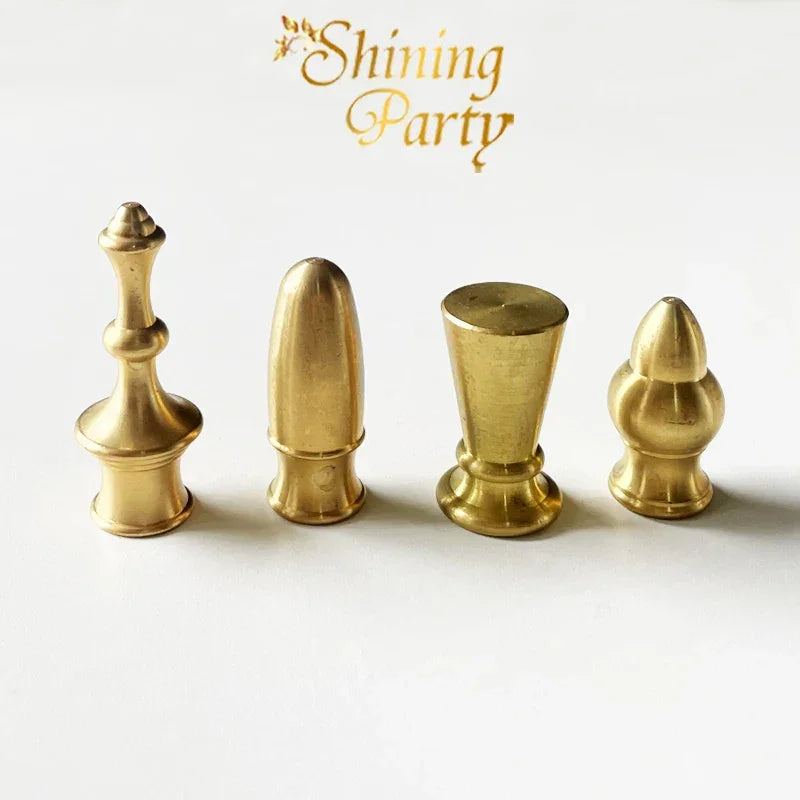 All Brass Female Thread Inner Tooth M10*1.0 Pitch Top Nut