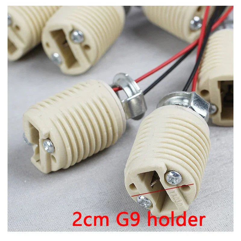 G9 Glass Shade Replacement for Screw Thread Socket