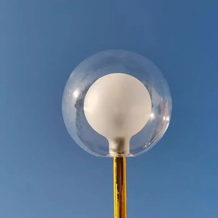 1/4/8pcs Pack .39 inch opening globe G4 glass shade