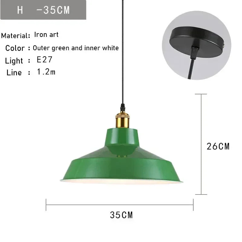 American Loft Retro Led Chandelier Industrial Led