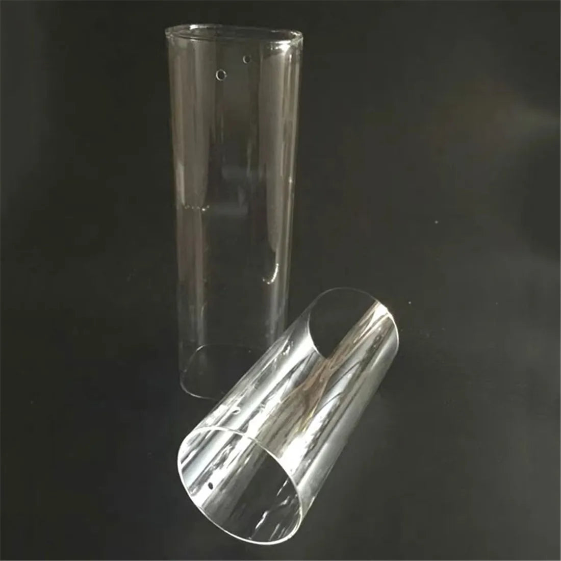 Both Open Ended Tall Hurricane Chimney Cylinder