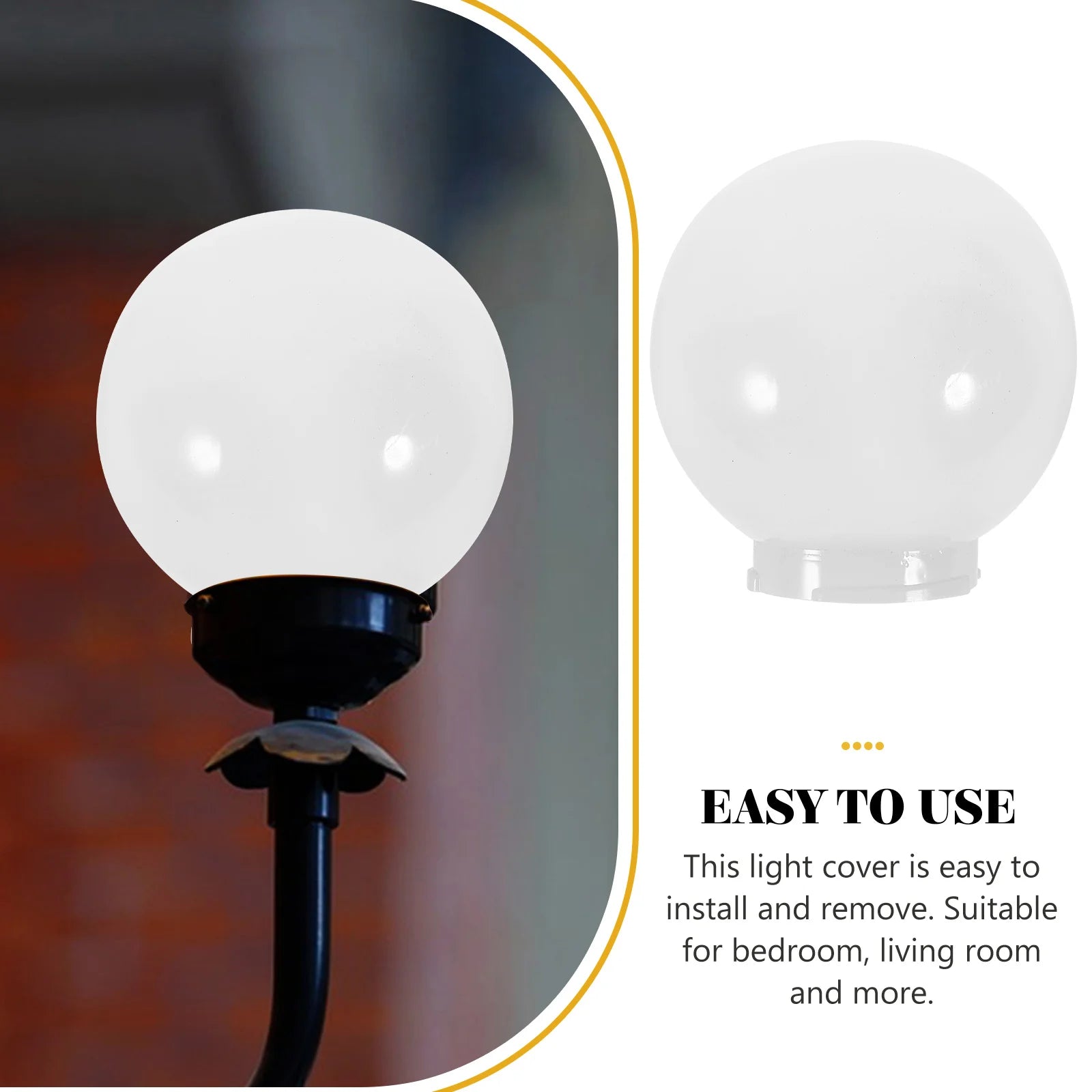 Ball Lampshade Lighting Round Bulb Shades - Adrianas Specialty Lamp Shades