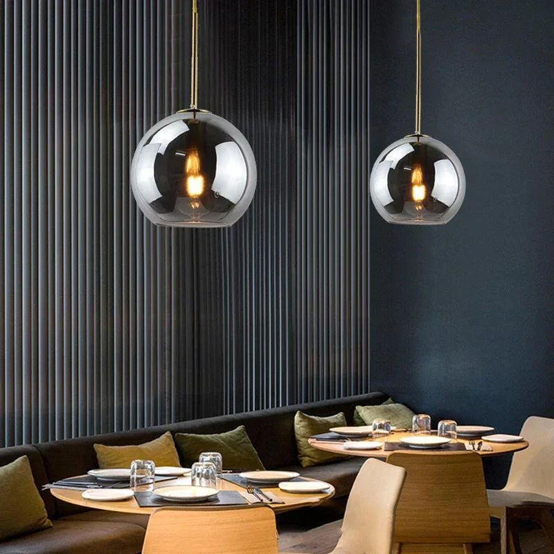 Nordic Glass Pendant Light glass