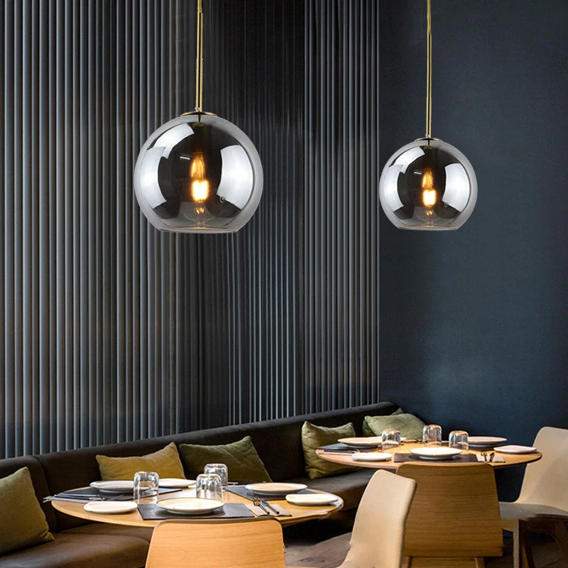 Nordic Glass Pendant Light glass