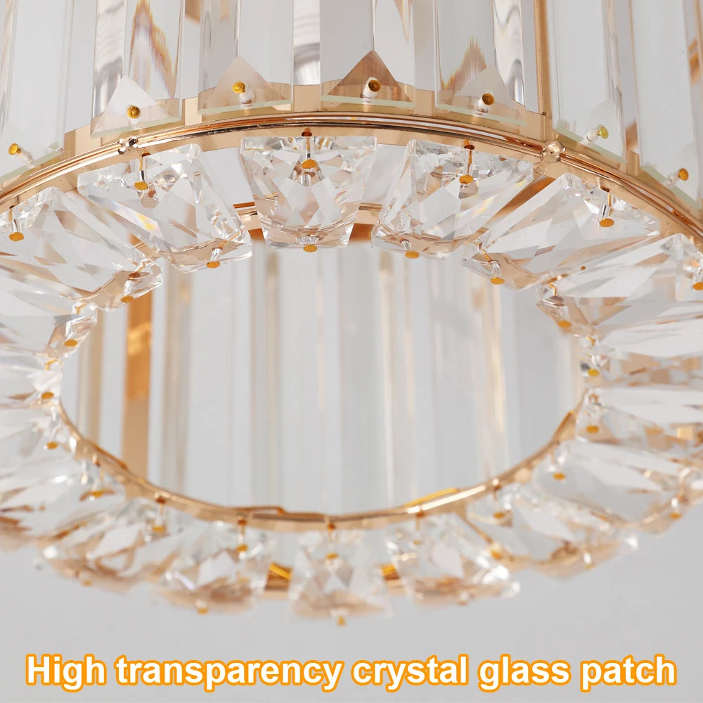 Glass Led Pendant Light Modern Ceiling Lamp Adjustable Living Dining Room Nordic Aisle Decor Balcony Corridor Hanging Fixture - Adrianas Specialty Lamp Shades