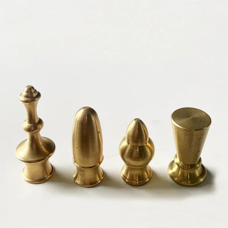 All Brass Female Thread Inner Tooth M10*1.0 Pitch Top Nut